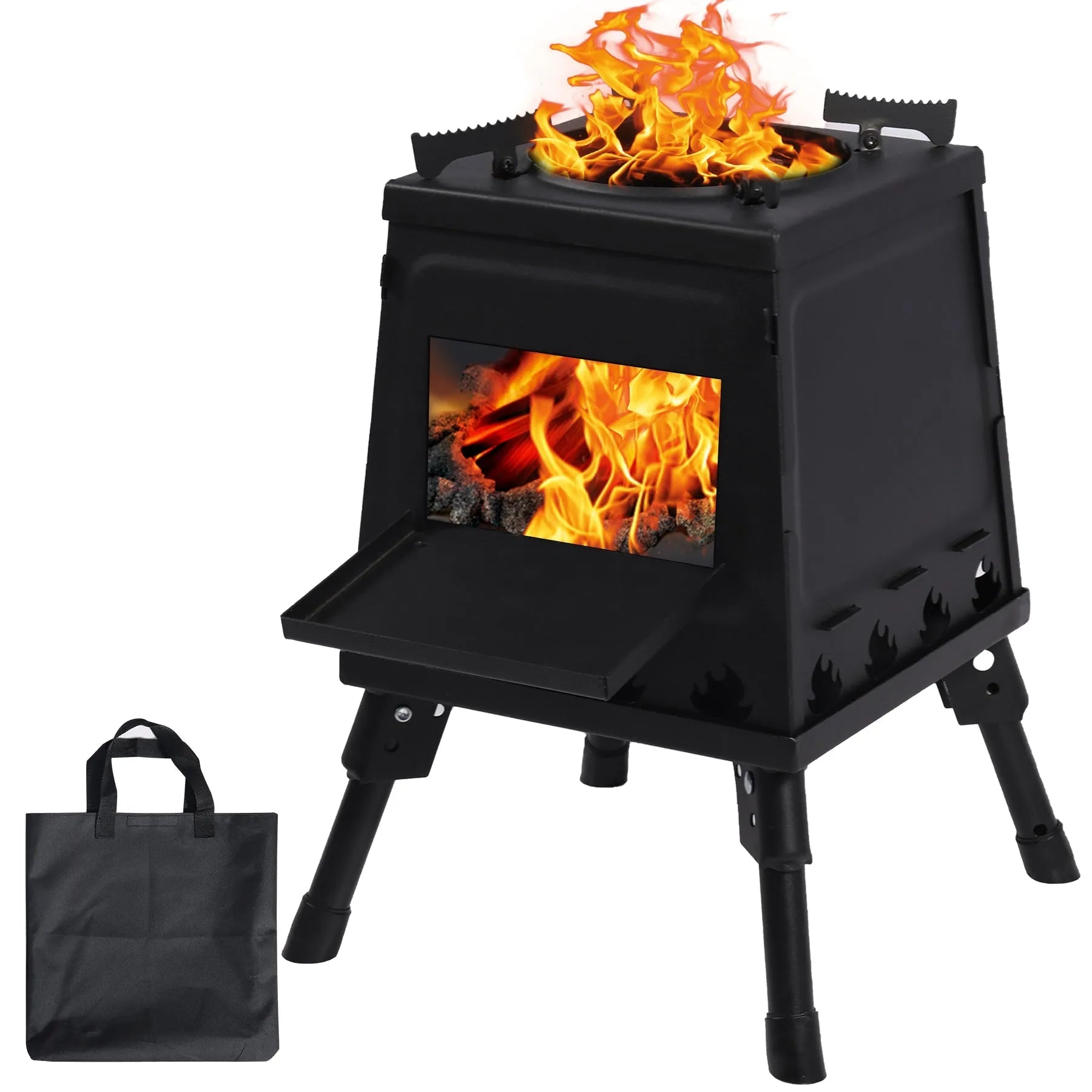 Wood Burning Camping Stove, portable wood stove for camping