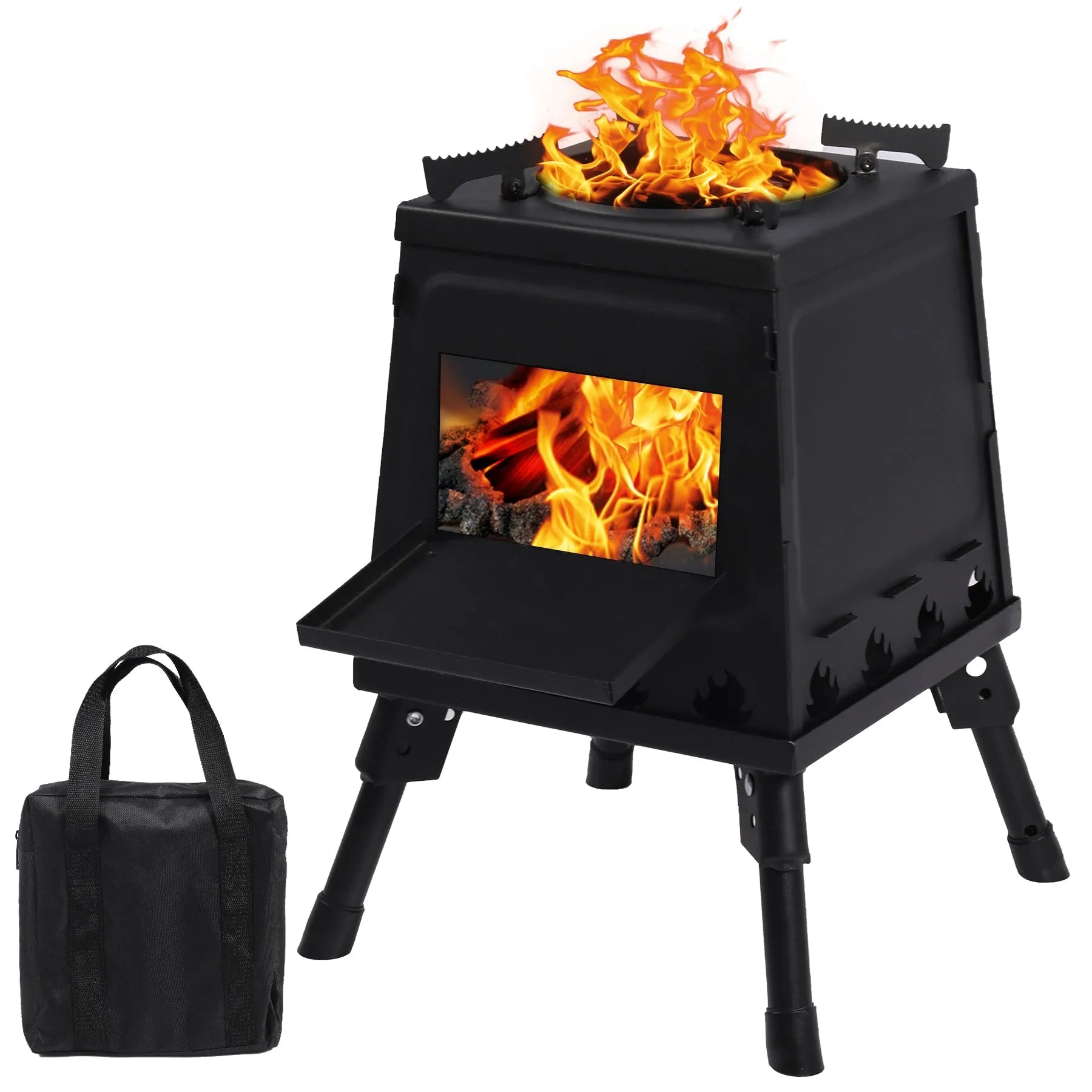 Wood Burning Camping Stove, portable wood stove for camping