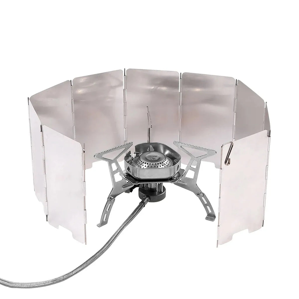 Folding Outdoor Stove Windscreen,9/10/12 Plates