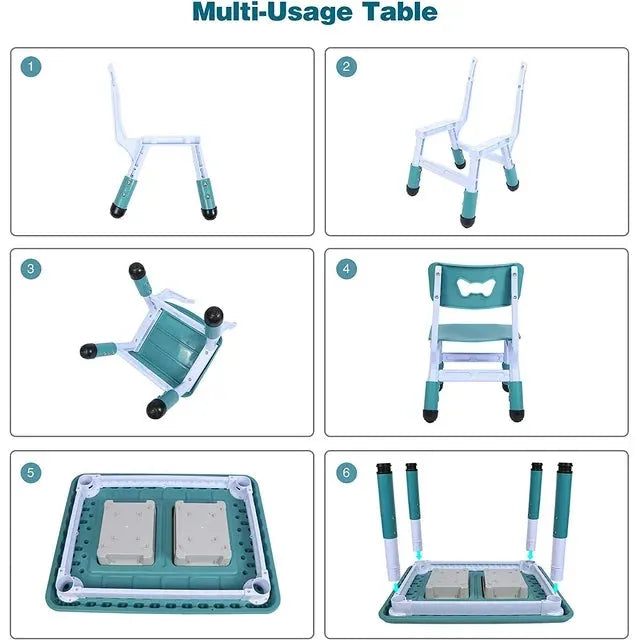 REDCAMP Kids Multi Activity Table