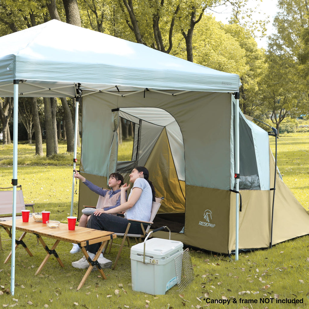 4-6 Person Side Tent for Pop Up Canopy Tent