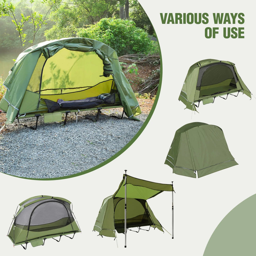 Folding Camping Cot Tent for 1 Person