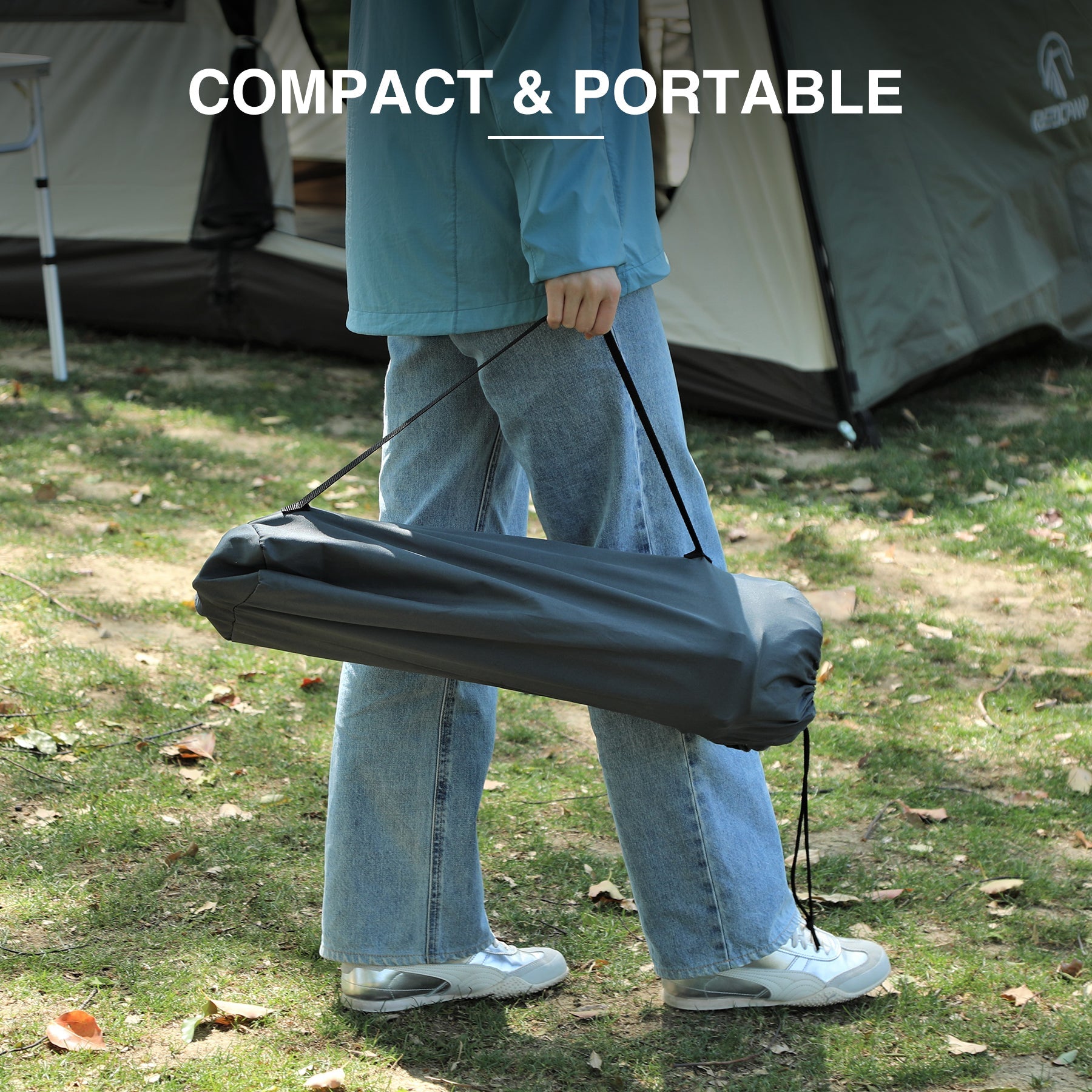 Extra Tall Camping Table with Adjustable Height