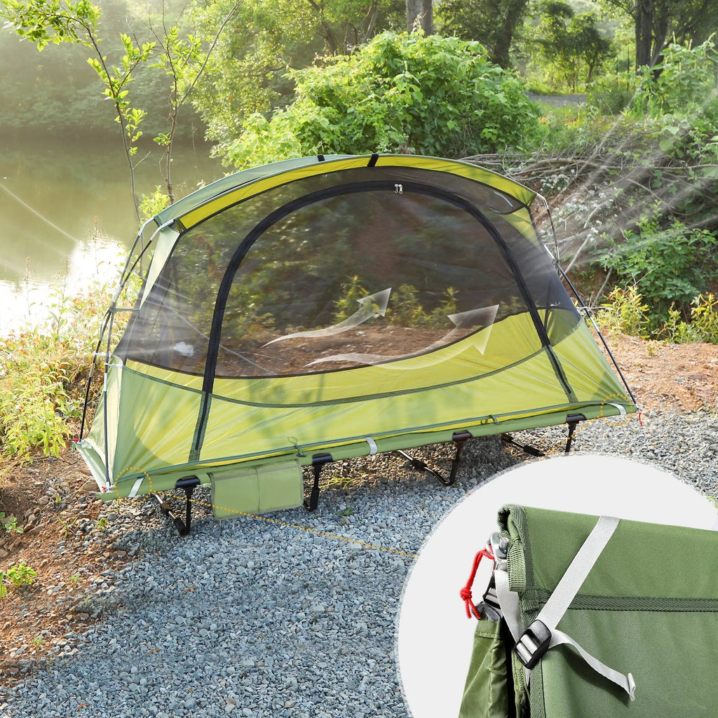 Folding Camping Cot Tent for 1 Person