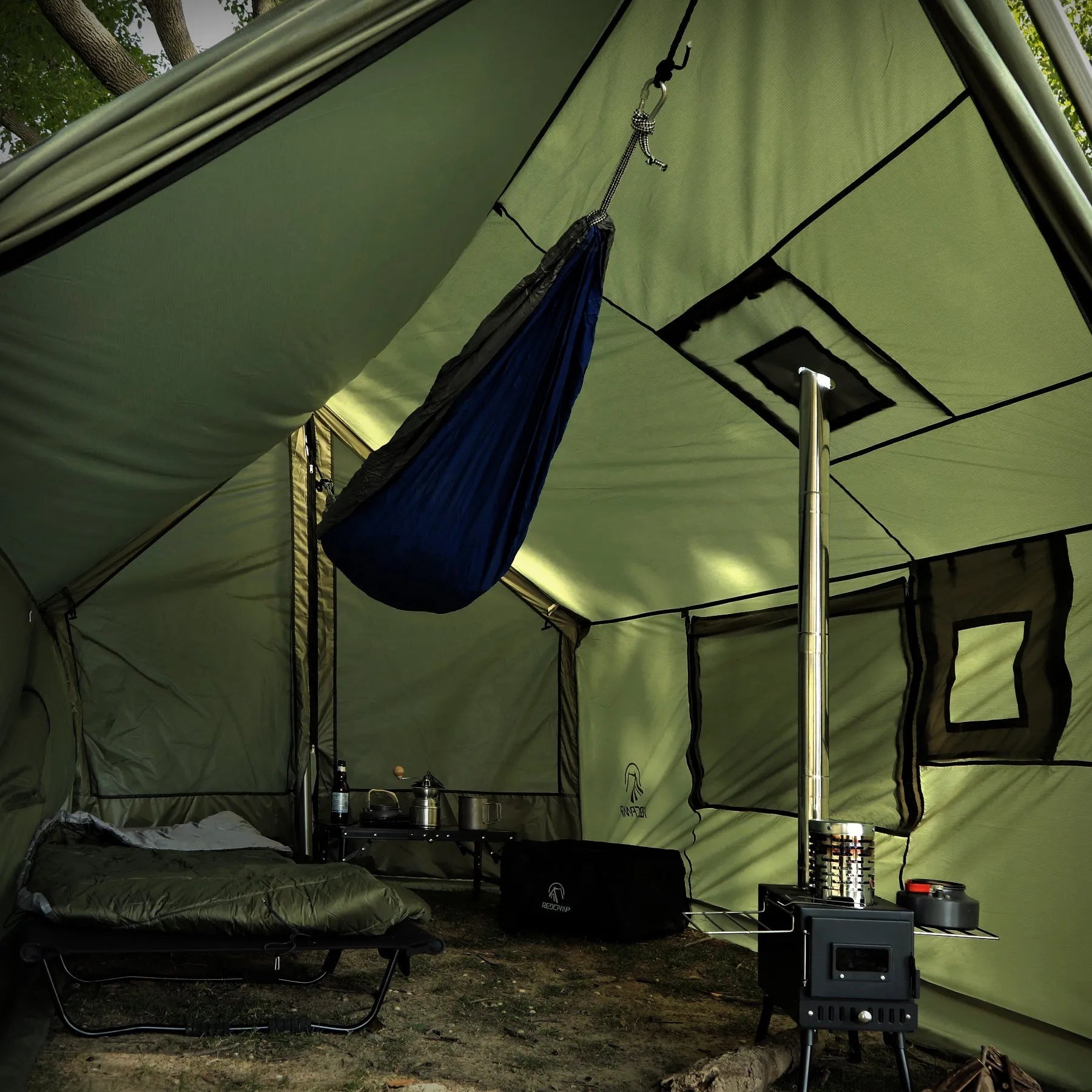 Large Hammock Hot Tent with Stove Jack