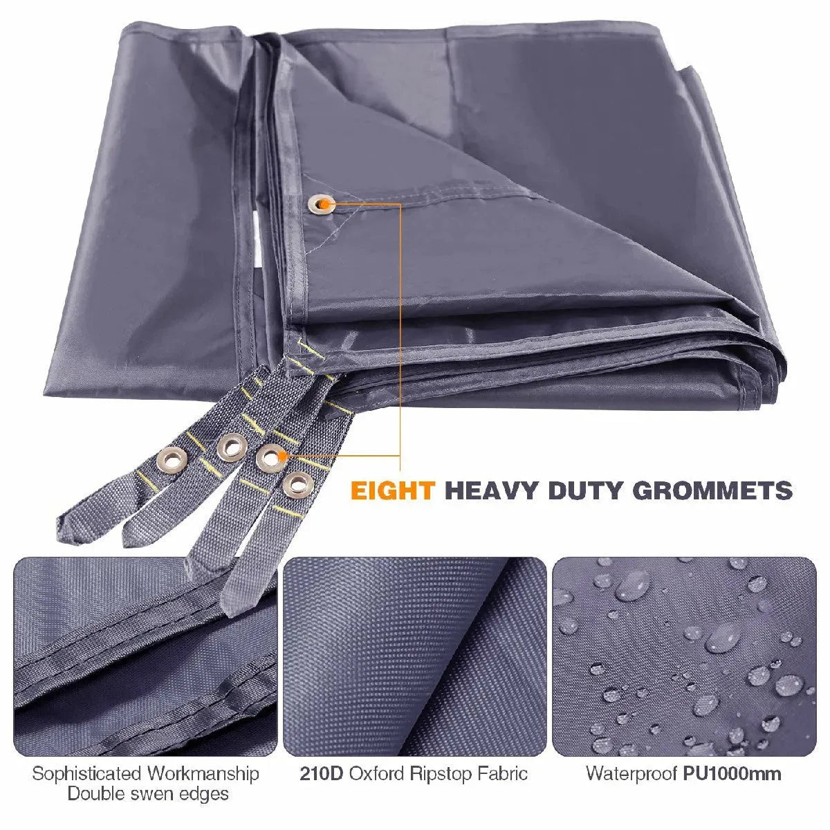 Redcamp Waterproof Camping Tent Tarp