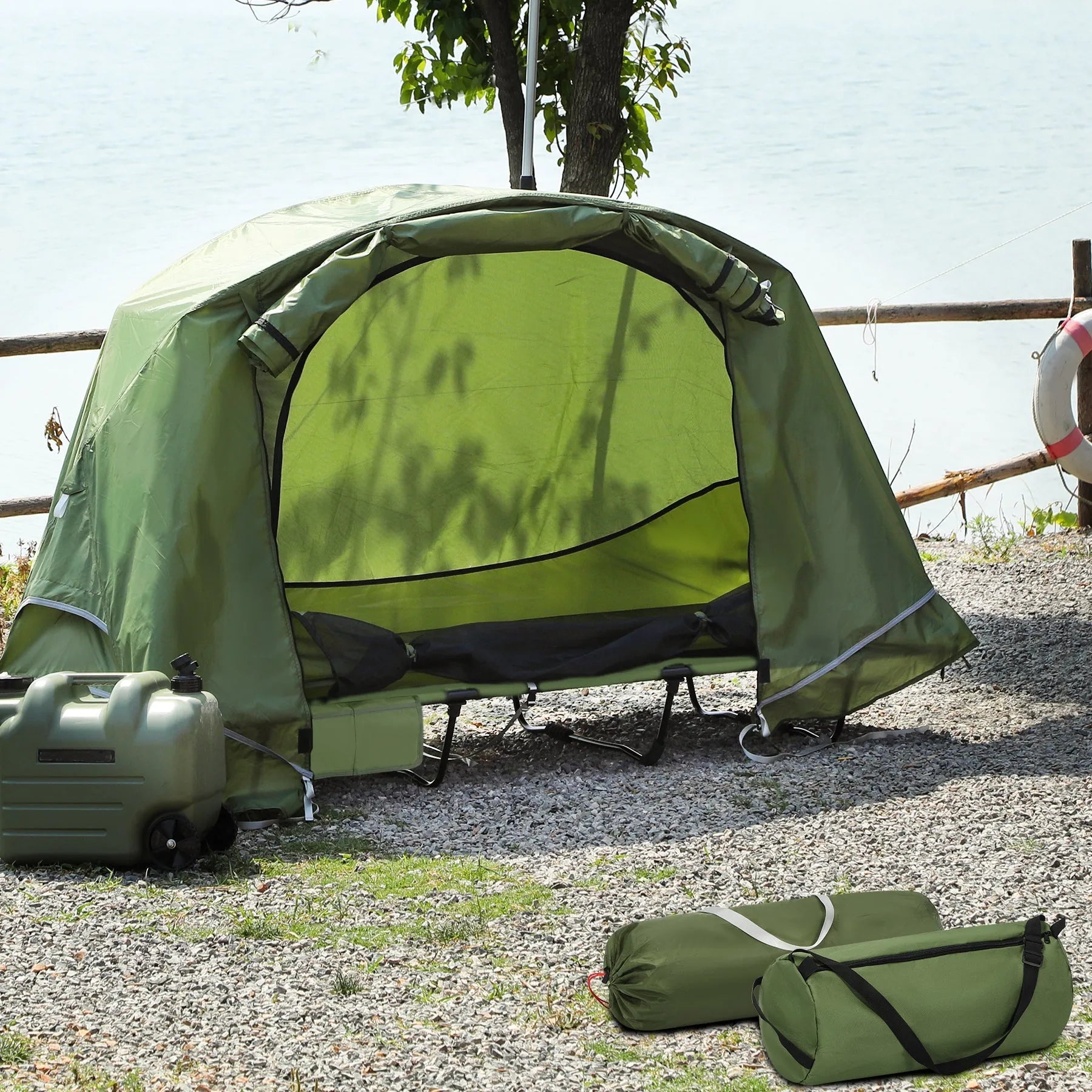 Folding Camping Cot Tent for 1 Person