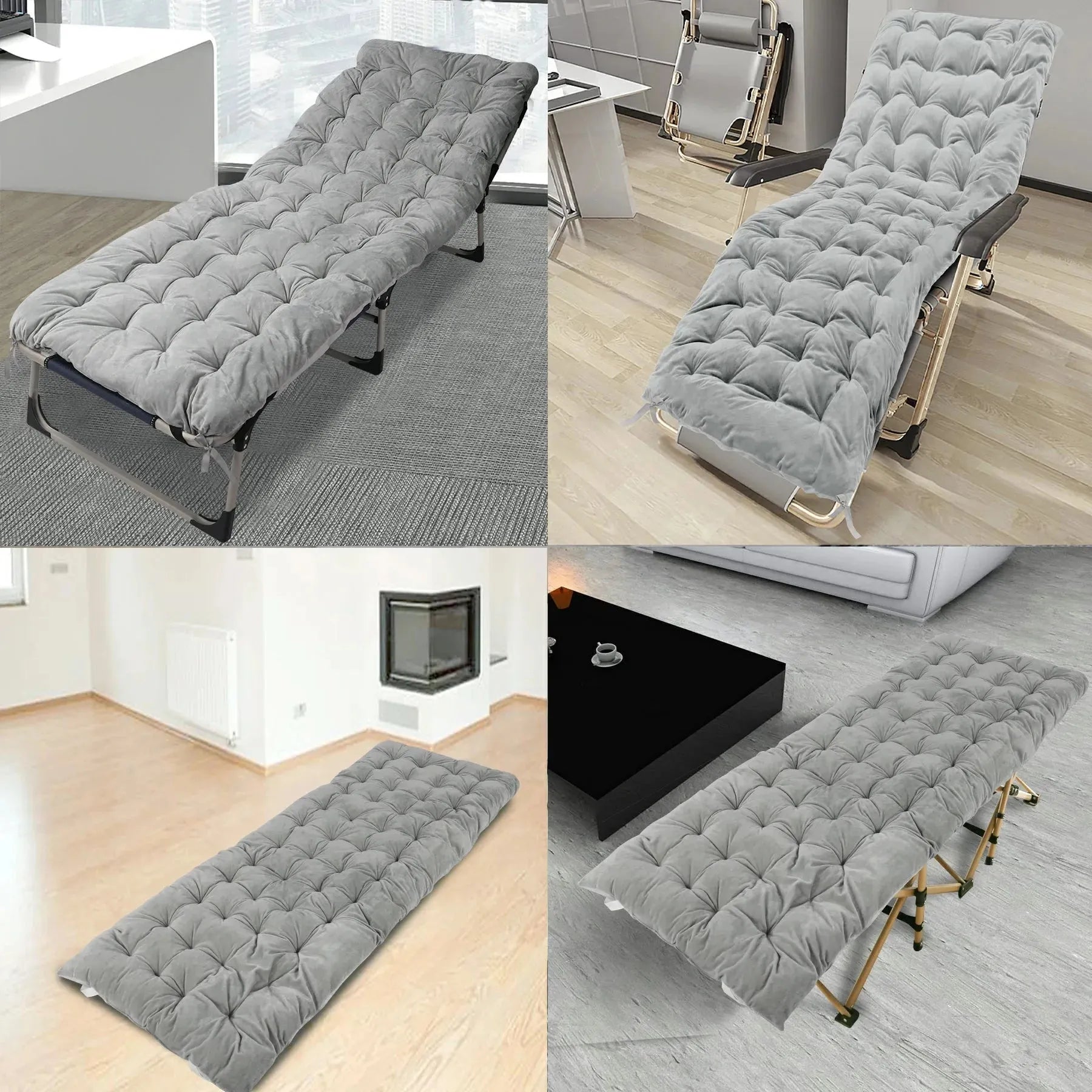 Portable Folding Sleeping Cot Mattress Pads for Camping