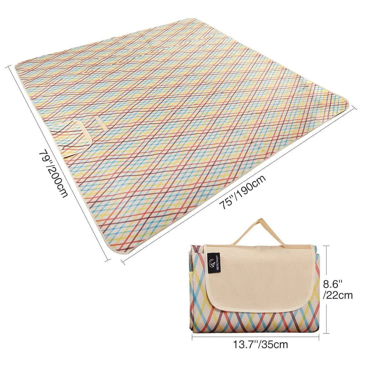 Picnic Blanket Waterproof Sandproof 1 pc