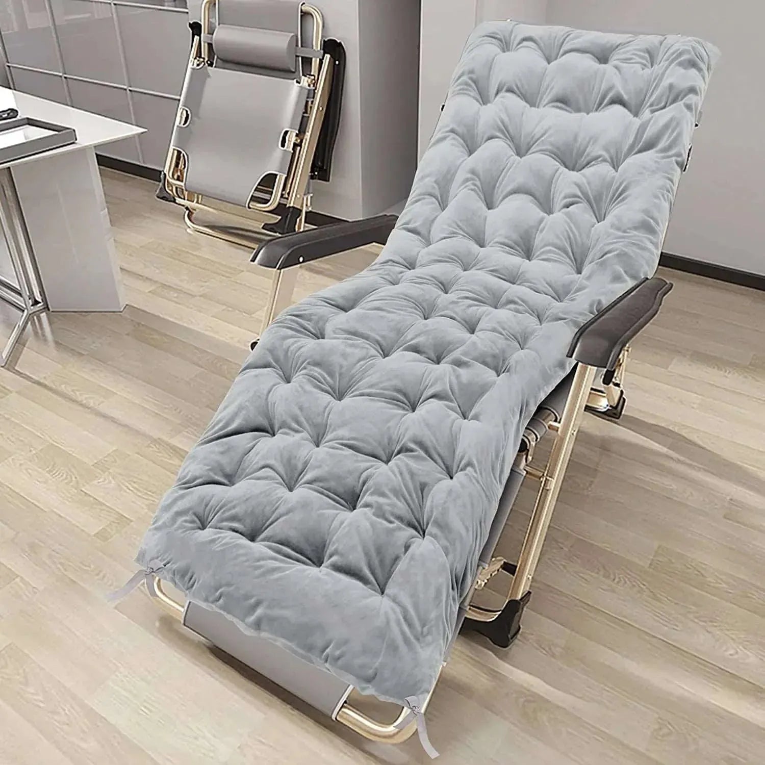 Portable Folding Sleeping Cot Mattress Pads for Camping,Gray Blue Black Brown