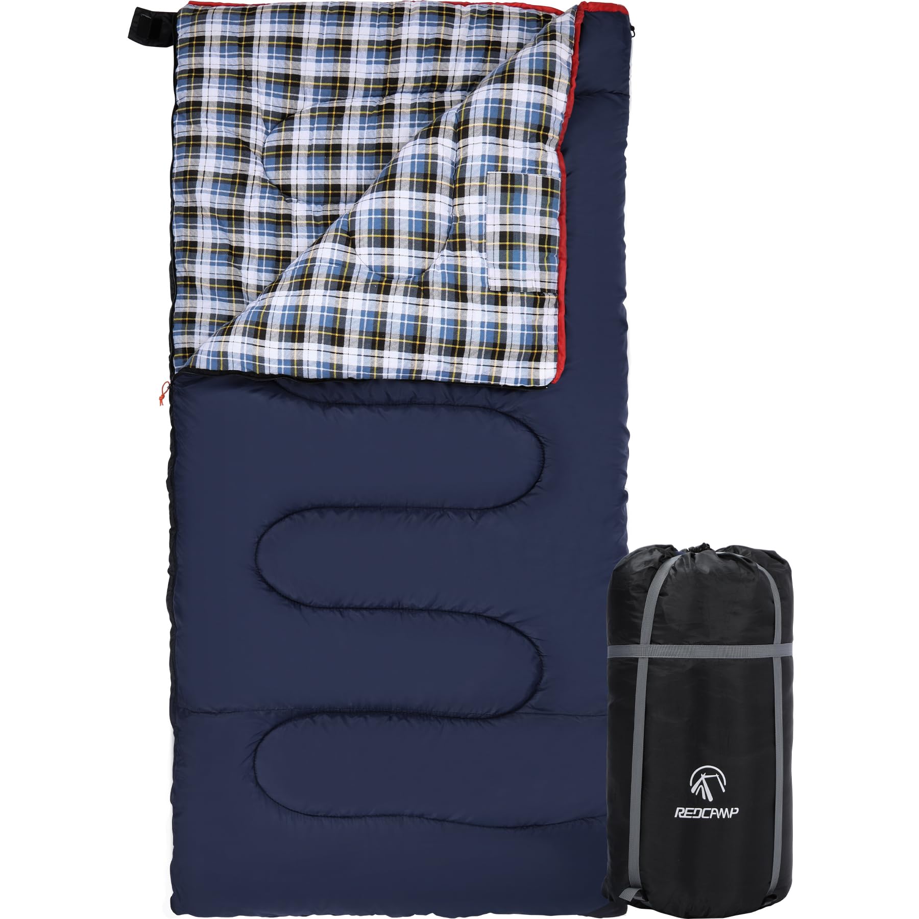 Cotton Flannel Sleeping Bag for Camping Backpacking