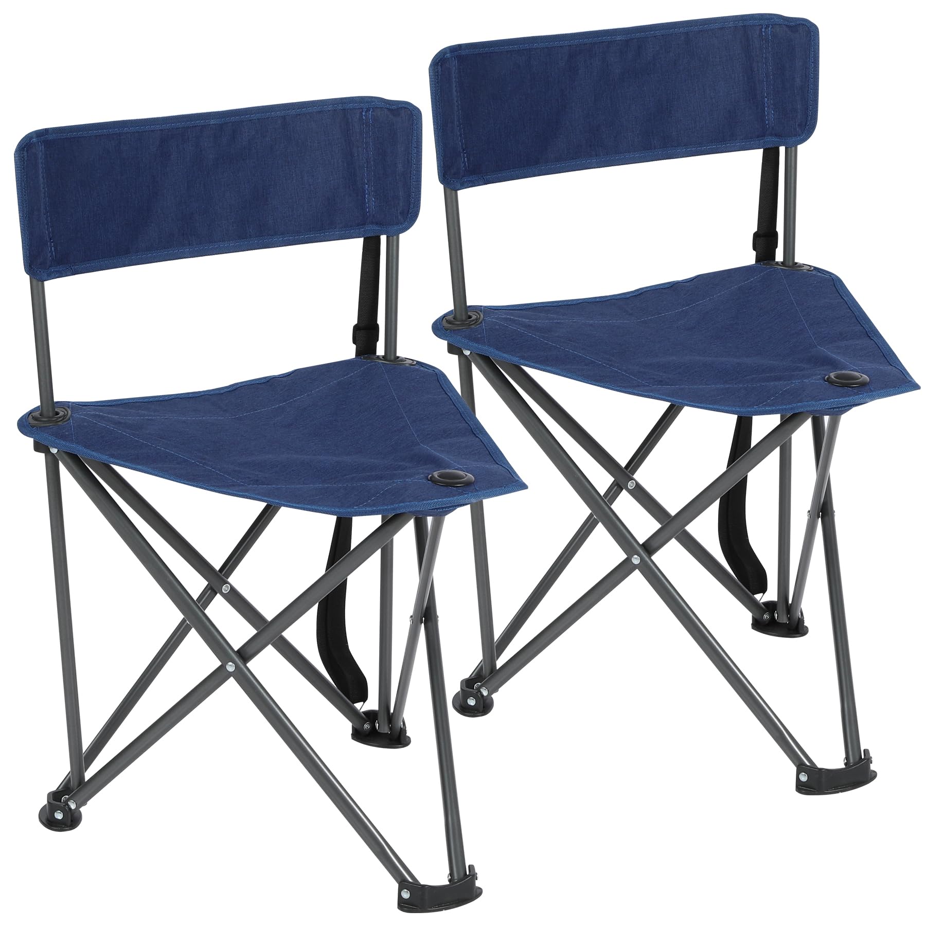 2 Pack Tripod Chairs for Adults