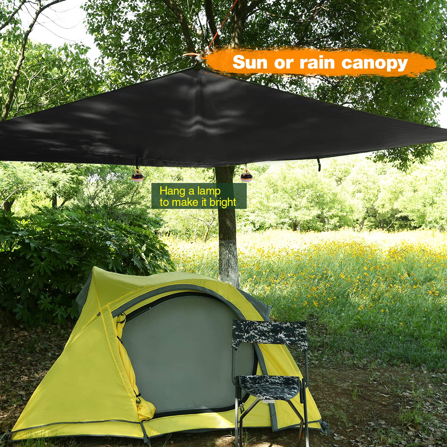 Hammock Rain Fly Camping Tarp