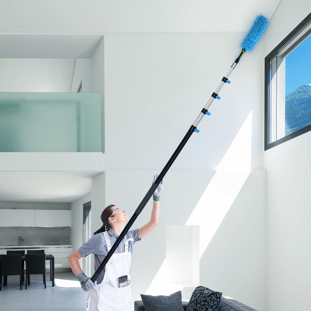 Multi-Purpose 24ft Long Telescoping Extension Pole