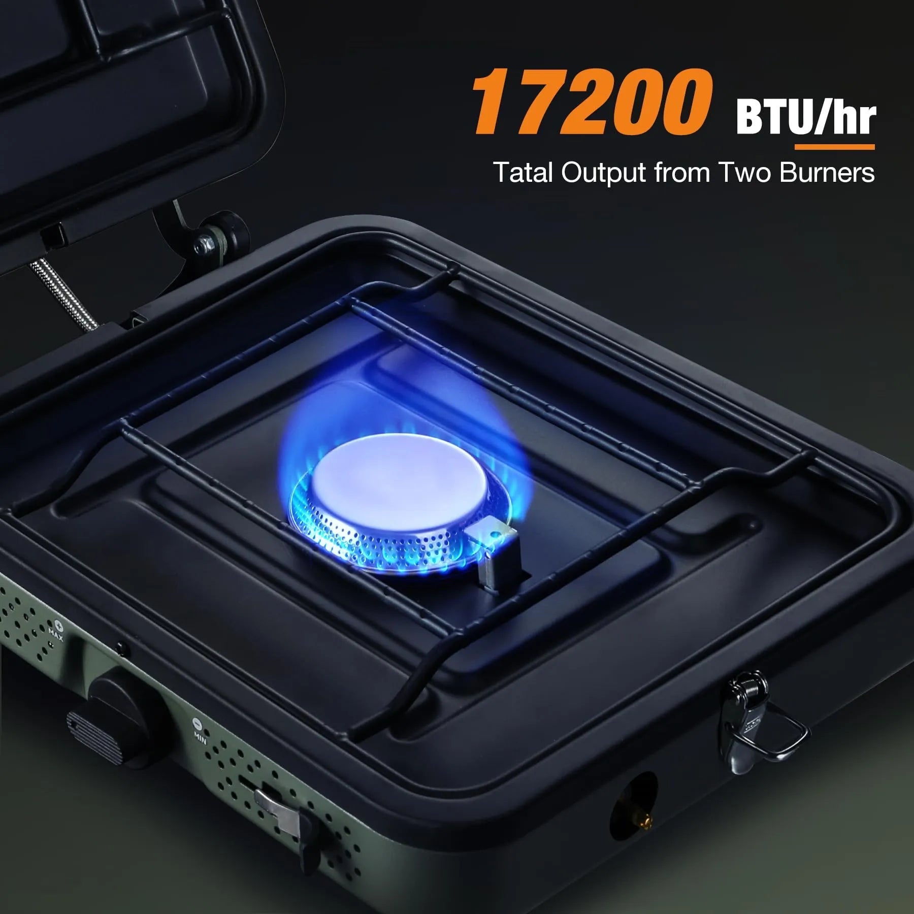 2 Burner Propane Camping Stove