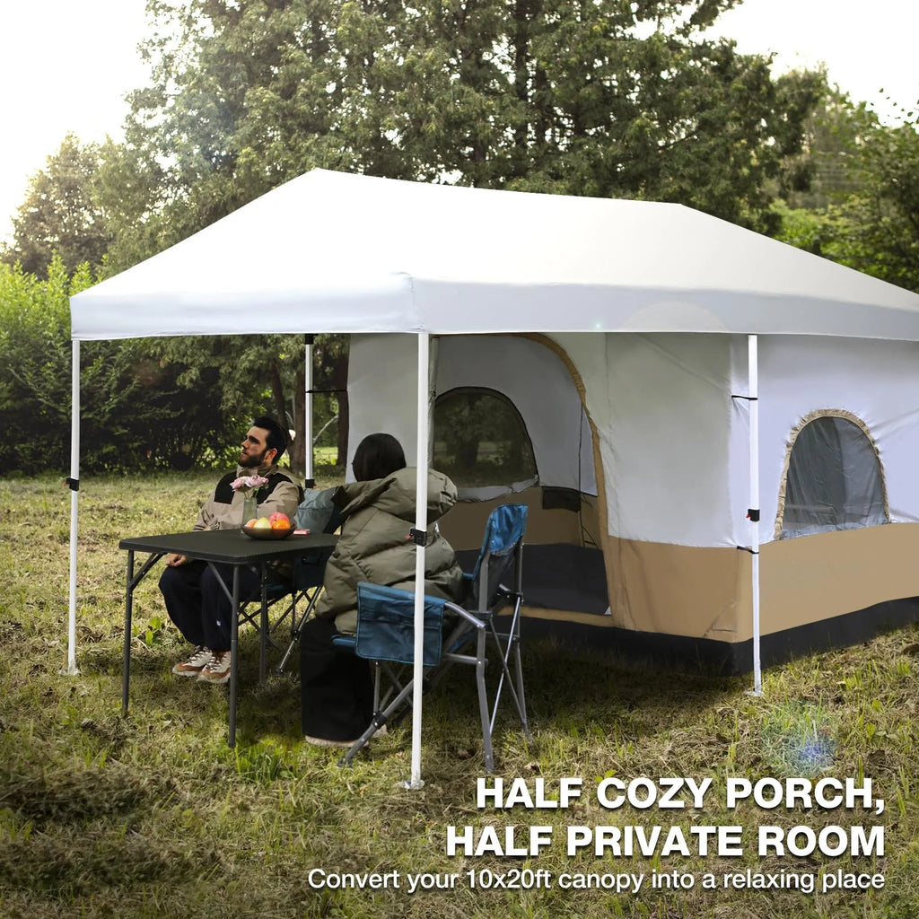 Camping Cube Inner Tent for 10'x10' Pop Up Canopy (Canopy & Frame NOT Included)