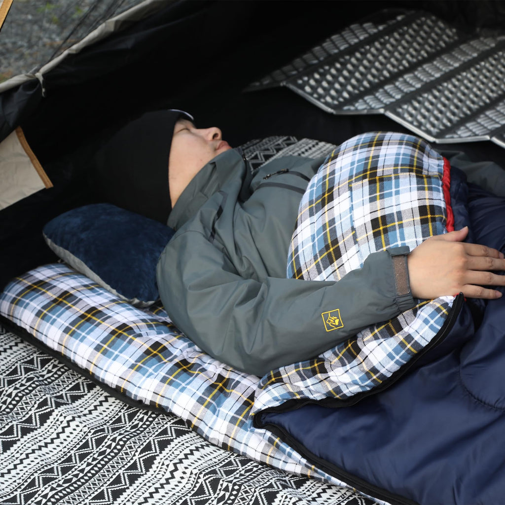 Cotton Flannel Sleeping Bag for Camping Backpacking
