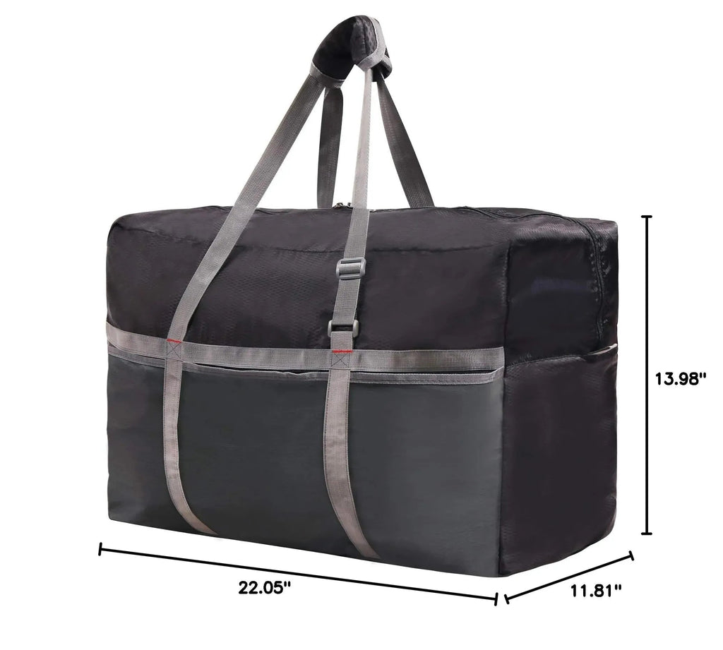 75/96L Large Foldable Travel Bag Lightweight Sports Bag