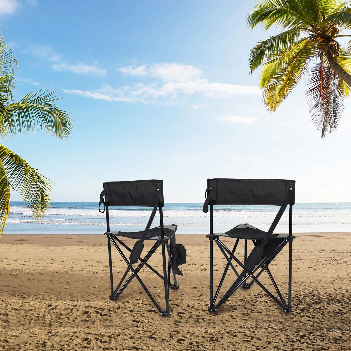 2 Pack Tripod Chairs for Adults